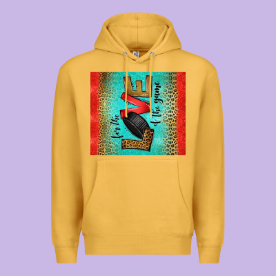 For The Love Of The Game Ice Hockey Premium Hoodie Designed By Jasminsmagicworld