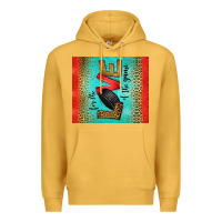Mustard for the love of the game ice hockey Premium Hoodie - Jasminsmagicworld