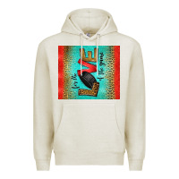 Oatmeal Heather for the love of the game ice hockey Premium Hoodie - Jasminsmagicworld