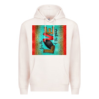 Pale Pink for the love of the game ice hockey Premium Hoodie - Jasminsmagicworld