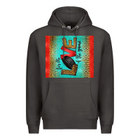 Smoke for the love of the game ice hockey Premium Hoodie - Jasminsmagicworld