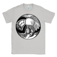 Moon Dust M.C. Escher Spherical Self Portrait Classic Tee - longCreatives