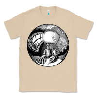 Mushroom M.C. Escher Spherical Self Portrait Classic Tee - longCreatives