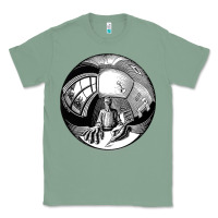 Sage M.C. Escher Spherical Self Portrait Classic Tee - longCreatives