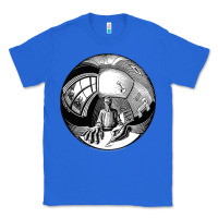 True Royal M.C. Escher Spherical Self Portrait Classic Tee - longCreatives