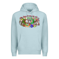 Blue Mist my favorite platers call me grandma baseball Premium Hoodie - CowhideDigitalArt