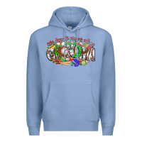 Colony Blue my favorite platers call me grandma baseball Premium Hoodie - CowhideDigitalArt