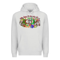 Dove Grey my favorite platers call me grandma baseball Premium Hoodie - CowhideDigitalArt