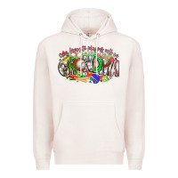 Pale Pink my favorite platers call me grandma baseball Premium Hoodie - CowhideDigitalArt