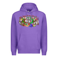 Purple my favorite platers call me grandma baseball Premium Hoodie - CowhideDigitalArt