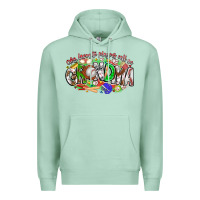 Seafoam my favorite platers call me grandma baseball Premium Hoodie - CowhideDigitalArt