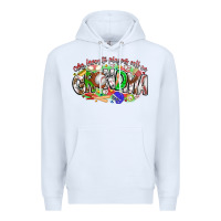 White my favorite platers call me grandma baseball Premium Hoodie - CowhideDigitalArt