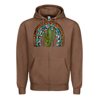 Chestnut revize cactus gemstone rainbow Zipper Hoodie - Artiststas