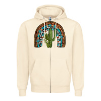 Sandshell revize cactus gemstone rainbow Zipper Hoodie - Artiststas