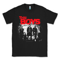 Black The Boys Graffiti Group Photo Classic Tee - longCreatives