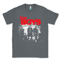 Charcoal Heather The Boys Graffiti Group Photo Classic Tee - longCreatives