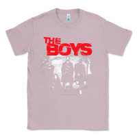 Lilac The Boys Graffiti Group Photo Classic Tee - longCreatives
