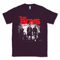 Plum The Boys Graffiti Group Photo Classic Tee - longCreatives