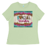 Matcha western social worker tumbler tbs (1) Ladies Tee - TumblerDesignByShophia
