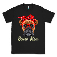 Black Boxer Mom Dogs  Mothers Day Dog Lovers Gifts For Women Classic Tee - longCreatives