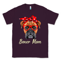 Plum Boxer Mom Dogs  Mothers Day Dog Lovers Gifts For Women Classic Tee - longCreatives