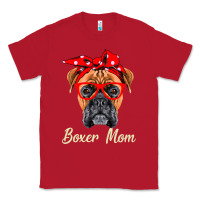 Red Boxer Mom Dogs  Mothers Day Dog Lovers Gifts For Women Classic Tee - longCreatives