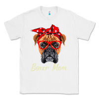 White Boxer Mom Dogs  Mothers Day Dog Lovers Gifts For Women Classic Tee - longCreatives