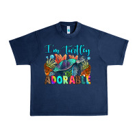 Navy i'm turtley adorable Urban Heavy Tee - RanaPortraitStore