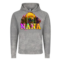 Cloud Rock softball nana Vintage Hoodie - OliviaCreatesArt