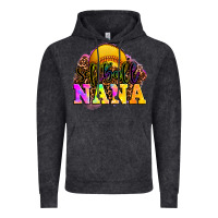 Vintage Black softball nana Vintage Hoodie - OliviaCreatesArt