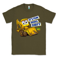 Army Green Kids The Stinky and Dirty Show  It's Fun Being Dirty Classic Tee - longCreatives