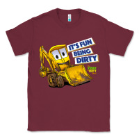 Burgundy Kids The Stinky and Dirty Show  It's Fun Being Dirty Classic Tee - longCreatives