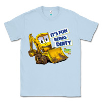 Dusty Blue Kids The Stinky and Dirty Show  It's Fun Being Dirty Classic Tee - longCreatives