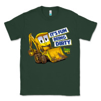 Sports Green Kids The Stinky and Dirty Show  It's Fun Being Dirty Classic Tee - longCreatives