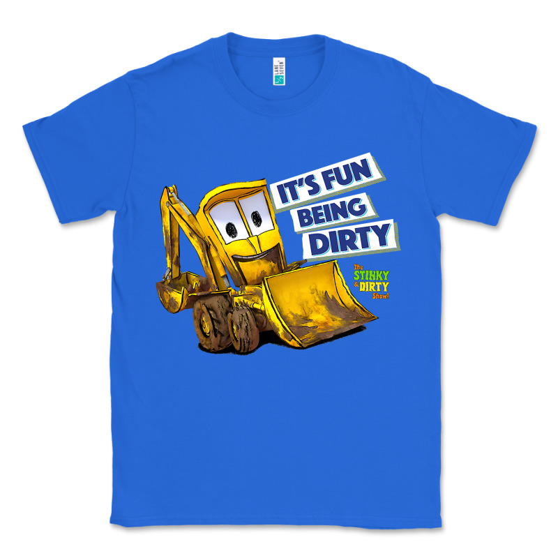 Kids The Stinky And Dirty Show  It's Fun Being Dirty Classic Tee by longCreatives | Teevron