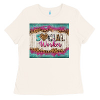 Bone western social worker tumbler tbs (1) Ladies Tee - TumblerDesignByShophia