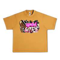 Peanut Butter Spoiled wife Mother's Day Urban Heavy Tee - HowdyJamesFarm