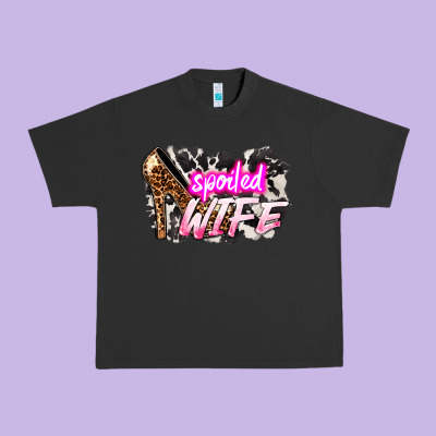 Spoiled Wife Mother's Day Urban Heavy Tee Designed By Howdyjamesfarm
