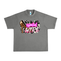 Tornado Spoiled wife Mother's Day Urban Heavy Tee - HowdyJamesFarm