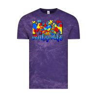 Cloud Purple Mom Autism life Vintage Tee - CowGirlArtShop