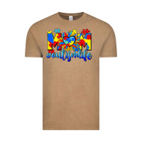 Vintage Coffee Mom Autism life Vintage Tee - CowGirlArtShop