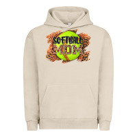 Pigment French Oak softball mom Urban Hoodie - AdoDesignShop