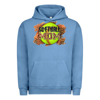 Pigment Pebble Blue softball mom Urban Hoodie - AdoDesignShop