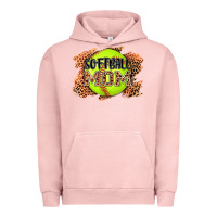 Pigment Salmon softball mom Urban Hoodie - AdoDesignShop