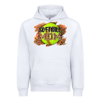 White softball mom Urban Hoodie - AdoDesignShop
