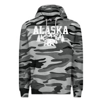 Alaska Mountains Forest Hunting Usa Premium Hoodie | Teevron