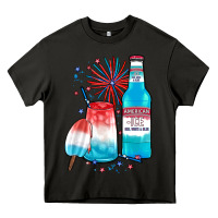 Asphalt th of july drinks, american ice Heavy Core Tee - JahusDesignShop