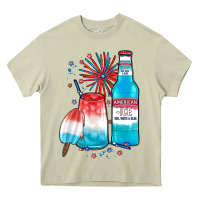 Mossy th of july drinks, american ice Heavy Core Tee - JahusDesignShop