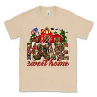 Mushroom Army Christmas Home Sweet Home Classic Tee - HowdyJamesFarm