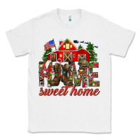 White Army Christmas Home Sweet Home Classic Tee - HowdyJamesFarm